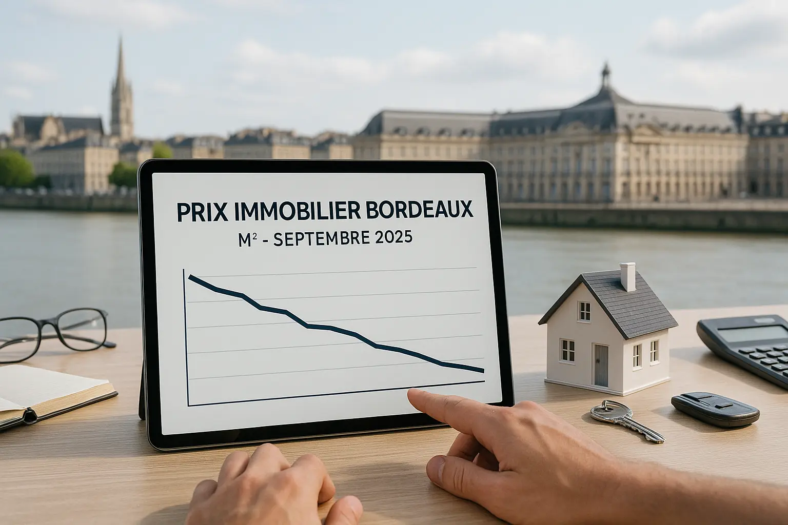 Prix du m2 à Bordeaux (33)